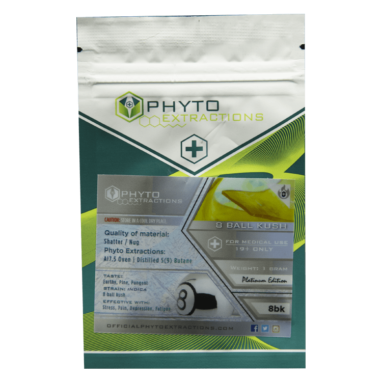 Phyto – 8 Ball Kush – 1g or 7g | BC Weed Edible Canada
