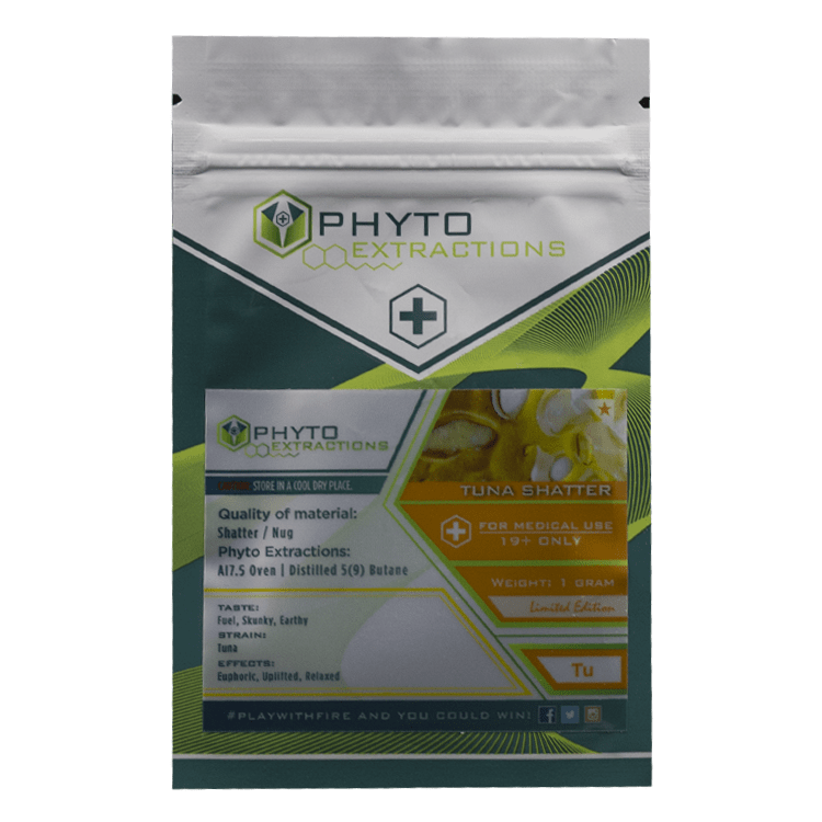 Phyto – Tuna Shatter – 1g or 7g | BC Weed Edible Canada Phyto – Tuna Shatter – 1g or 7g | BC Weed Edible Canada