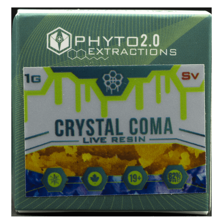 Phyto Extractions – Live Resin – Crystal Coma | BC Weed Edible Canada