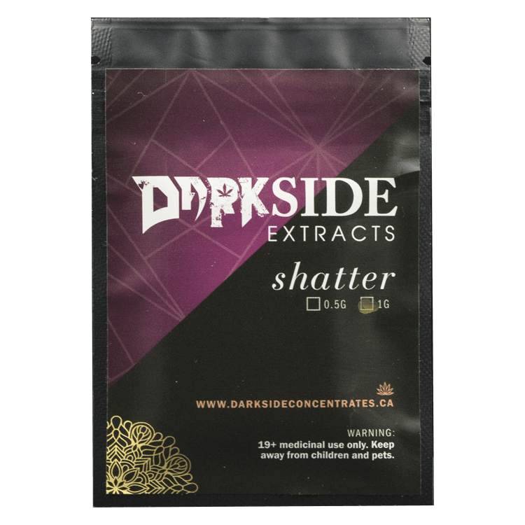 Darkside Shatter – Purple Candy – 1g or 7g | BC Weed Edible Canada