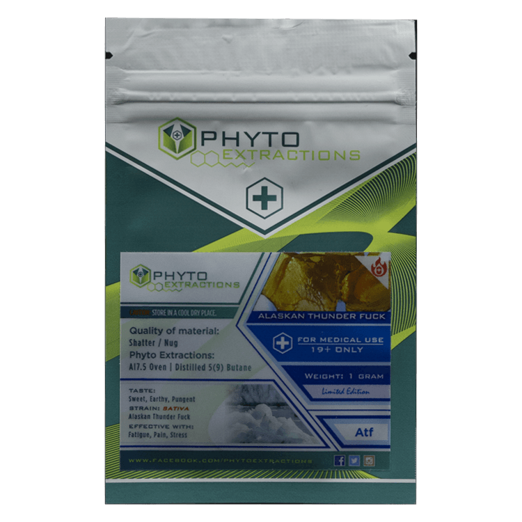 Phyto – Alaskan Thunder fuck – 1g or 7g | BC Weed Edible Canada