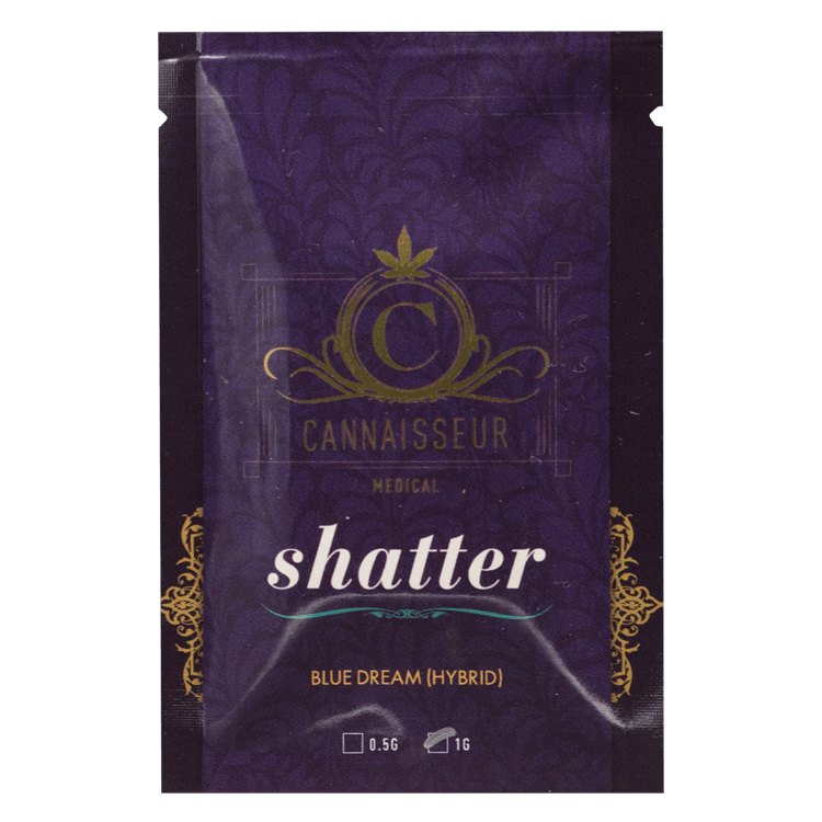Cannaisseur Shatter – Blue Dream– 1g or 7g | BC Weed Edible Canada