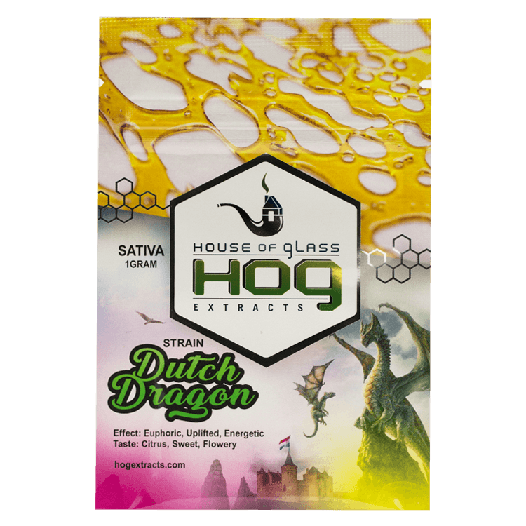 House Of Glass – Shatter – Dutch Dragon – 1g or 7g | BC Weed Edible Canada