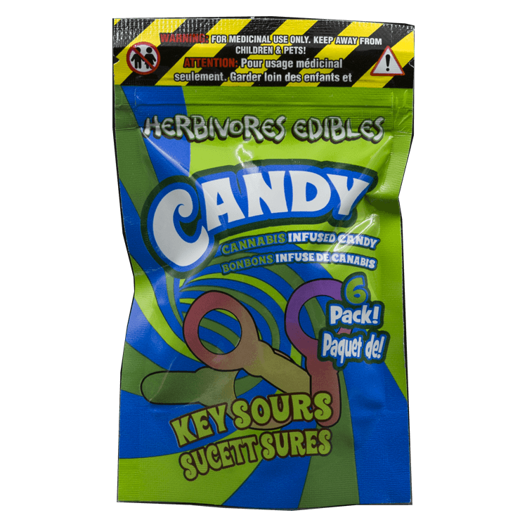 Herbivores Edibles – Key Sour Gummies | BC Weed Edible Canada