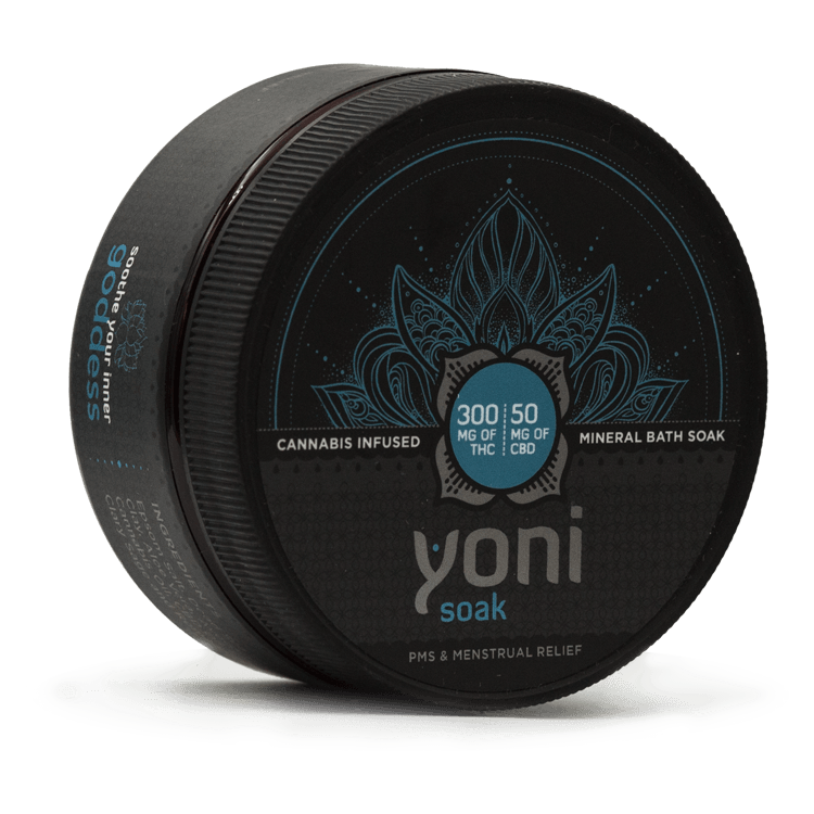 Yoni – Soak – Mineral Bath Soak – 300mg THC/ 50mg CBD | BC Weed Edible Canada