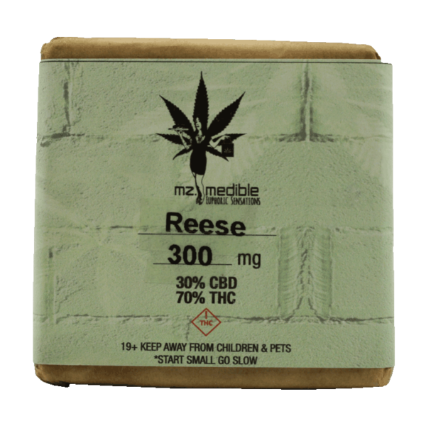 Mz Medibles – Reese Bar – 300mg | BC Weed Edible Canada