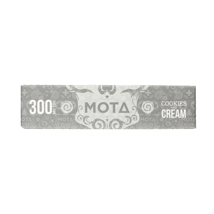 MOTA Edibles – Cookies and Cream Bar – 300mg | BC Weed Edible Canada MOTA Edibles – Cookies and Cream Bar – 300mg | BC Weed Edible Canada
