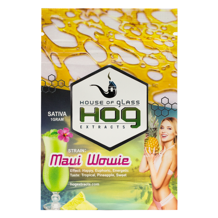 House Of Glass – Shatter – Maui Wowie 1g | BC Weed Edible Canada