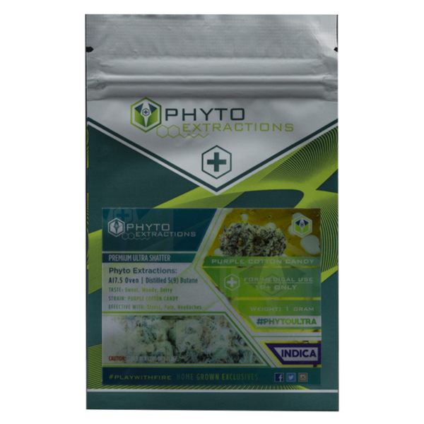 Phyto – Purple Cotton Candy | BC Weed Edible Canada
