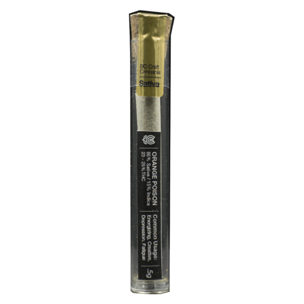 Flowerpwr – Pre-Roll – Orange Poison – 1g or 0.5g | BC Weed Edible Canada