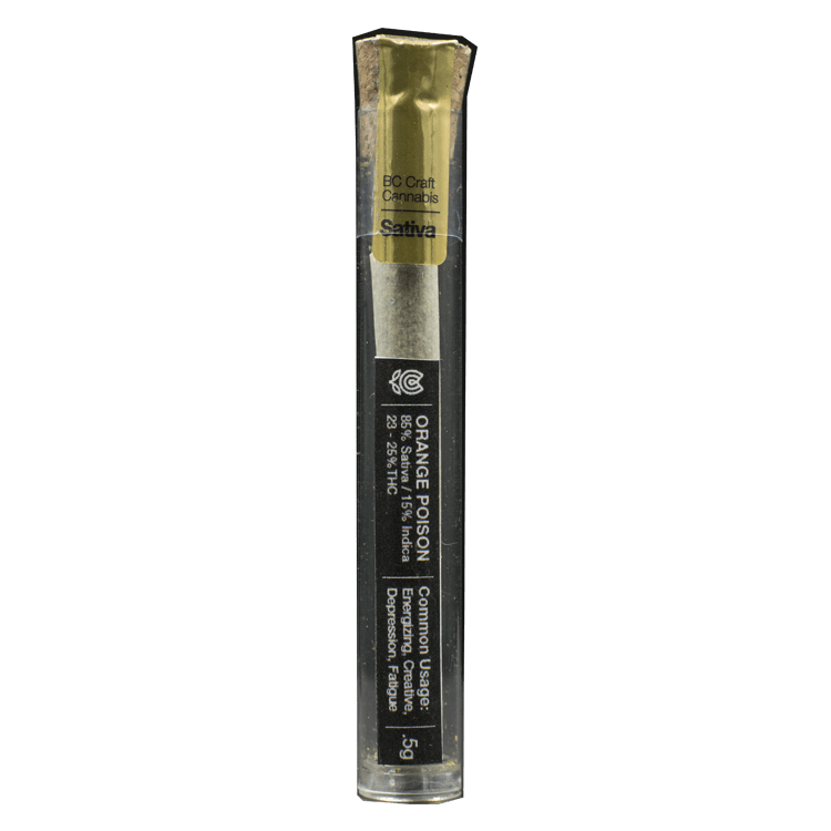 Flowerpwr – Pre-Roll – Orange Poison – 1g or 0.5g | BC Weed Edible Canada