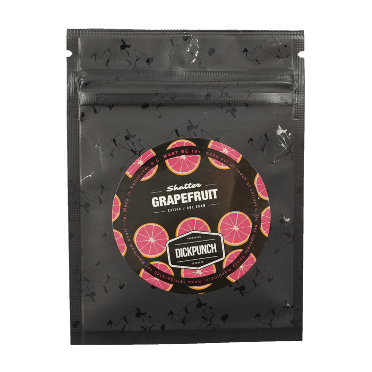 Dickpunch Extracts – Grapefruit (sativa) – 1g | BC Weed Edible Canada