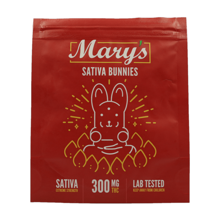 Mary’s Medibles – Sativa Bunnies – Extra Strength – 55mg | BC Weed Edible Canada