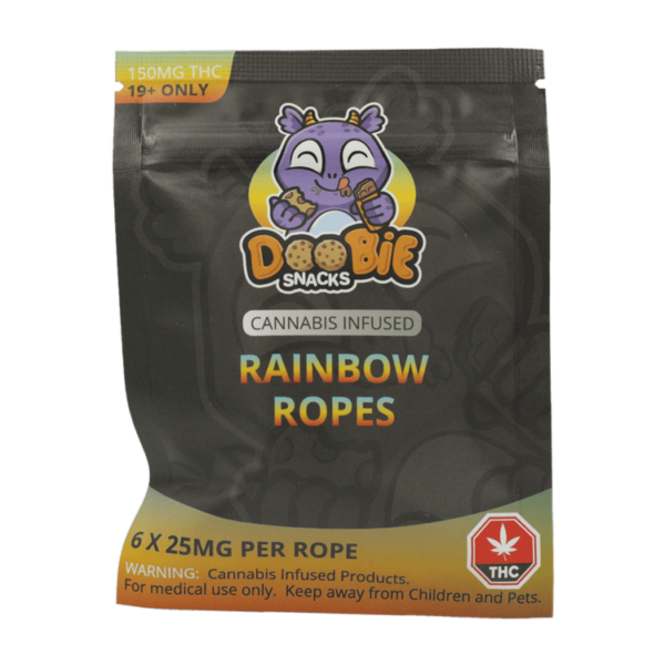 Doobie Snacks – Blue Raspberry – 200mg THC | BC Weed Edible Canada