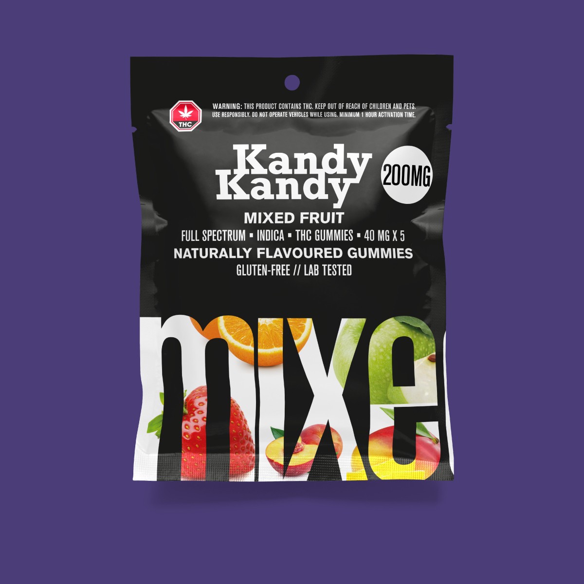 Kandy Kandy – Mixed Fruit Gummies | BC Weed Edible Canada