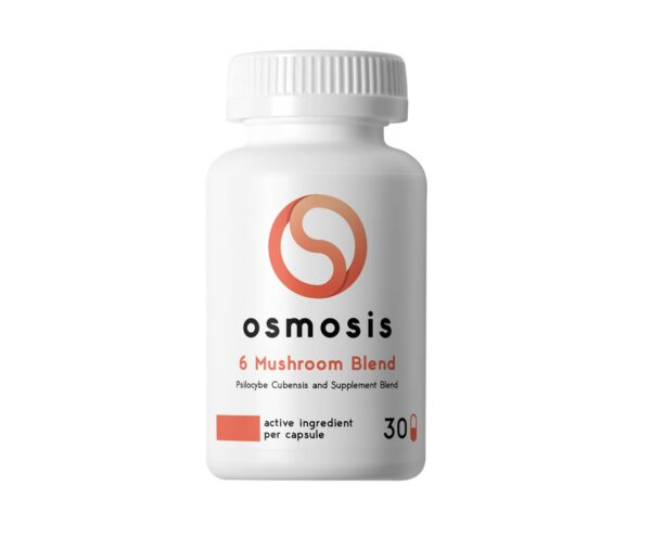 Osmosis 6 Mushroom Blend (30 Capsules) | BC Weed Edible Canada