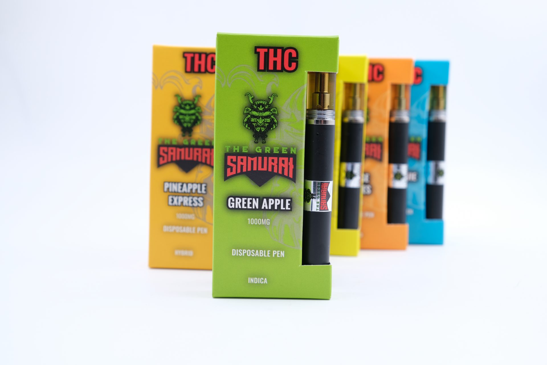Green Samurai – Disposable Vapes – Sativa – 1ml | BC Weed Edible Canada