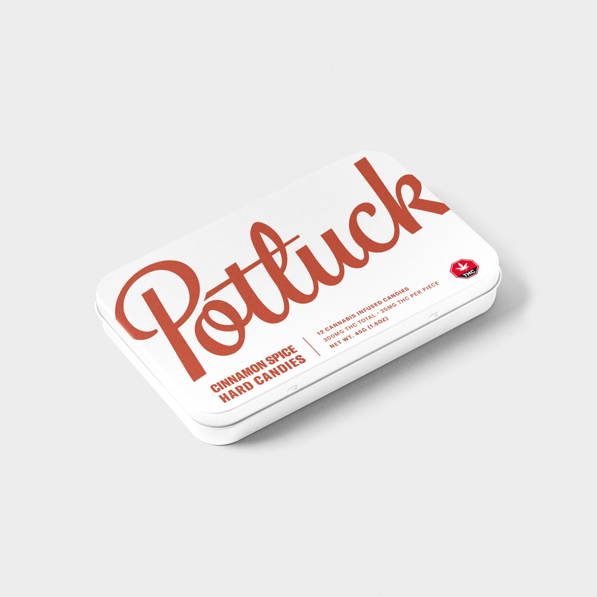 Potluck – Hard Candy – Cinnamon Spice – 300mg THC | BC Weed Edible Canada