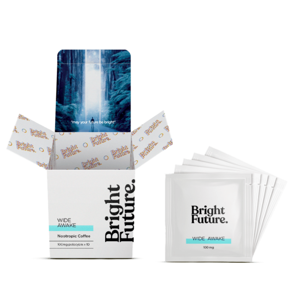 Bright Future – Nootropic Coffee – Wide Awake – 100mg | BC Weed Edible Canada