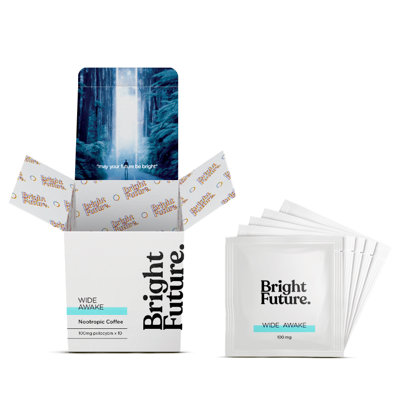 Bright Future – Nootropic Coffee – Wide Awake – 100mg | BC Weed Edible Canada