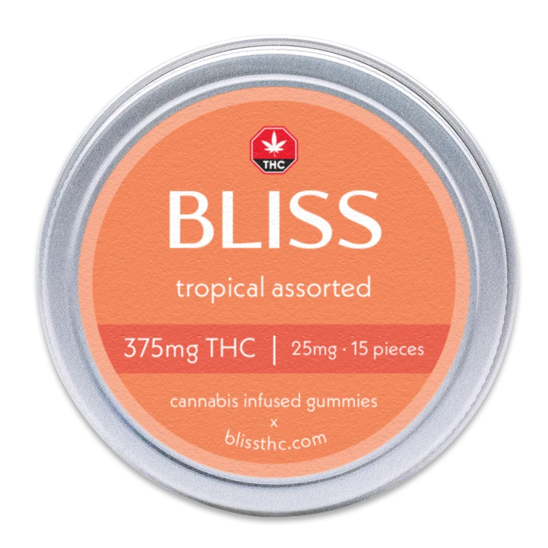 BLISS – edibles Infused Gummies – Daydream Gummies (1080mg) | BC Weed Edible Canada