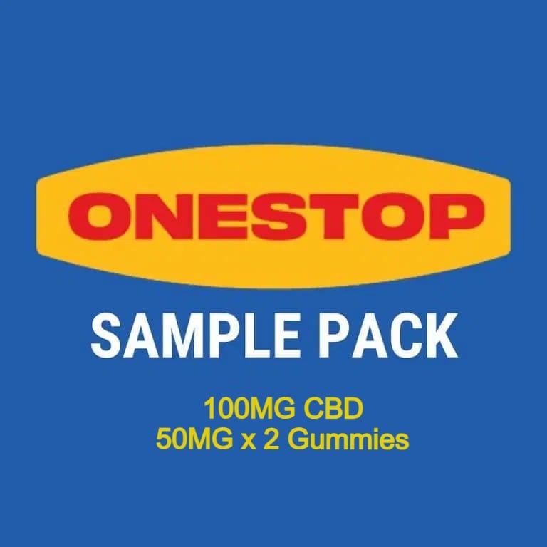 Onestop – Sample Pack – CBD – (100mg CBD) | BC Weed Edible Canada