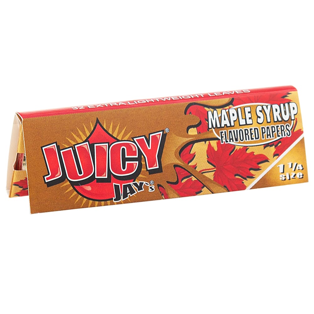 Juicy Jay’s – Hemp Papers (1.25 inch) – Maple Syrup | BC Weed Edible Canada