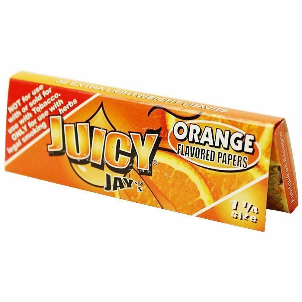 Juicy Jay’s – Hemp Papers (1.25 inch) – Orange | BC Weed Edible Canada